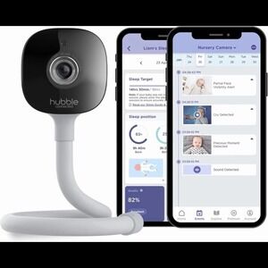 HUBBLE CONNECTED GoBaby AI, Baby Monitor Camera 2K UHD